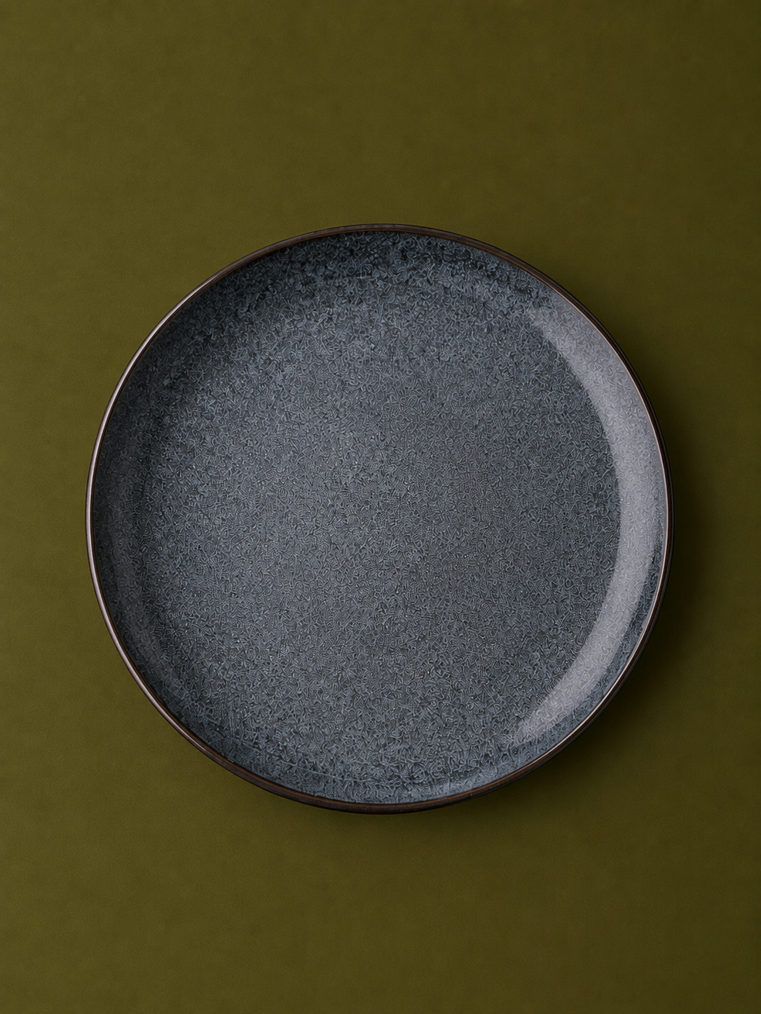 Charcoal Grey Dinner Plate