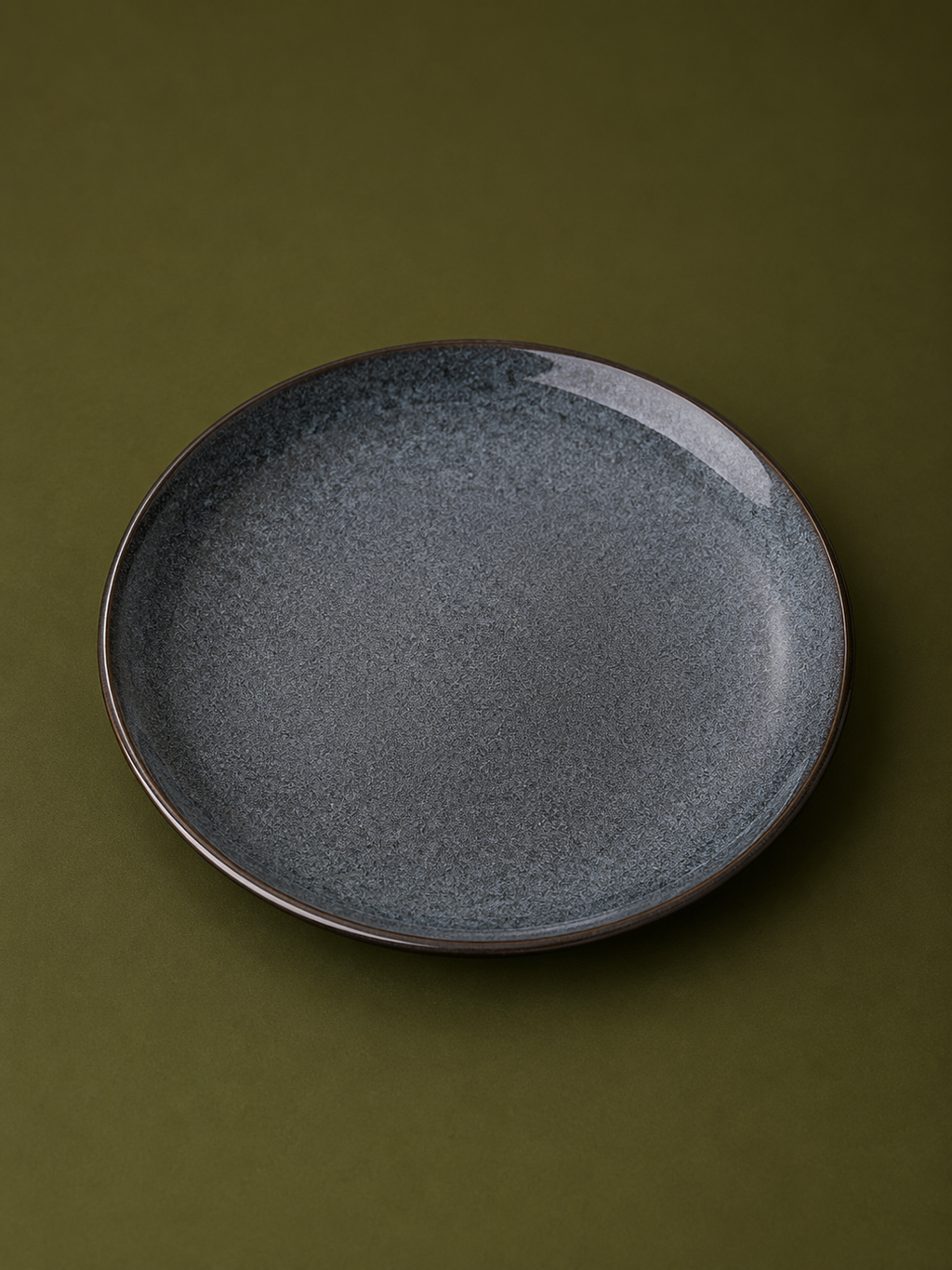 Charcoal Grey Dinner Plate