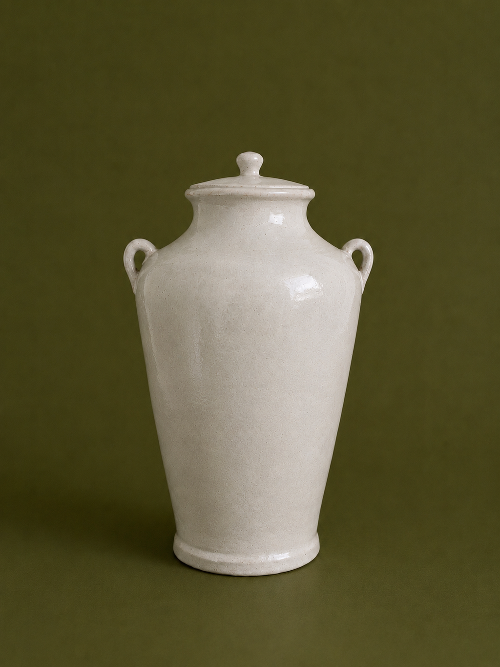 Classic White Urn Vase