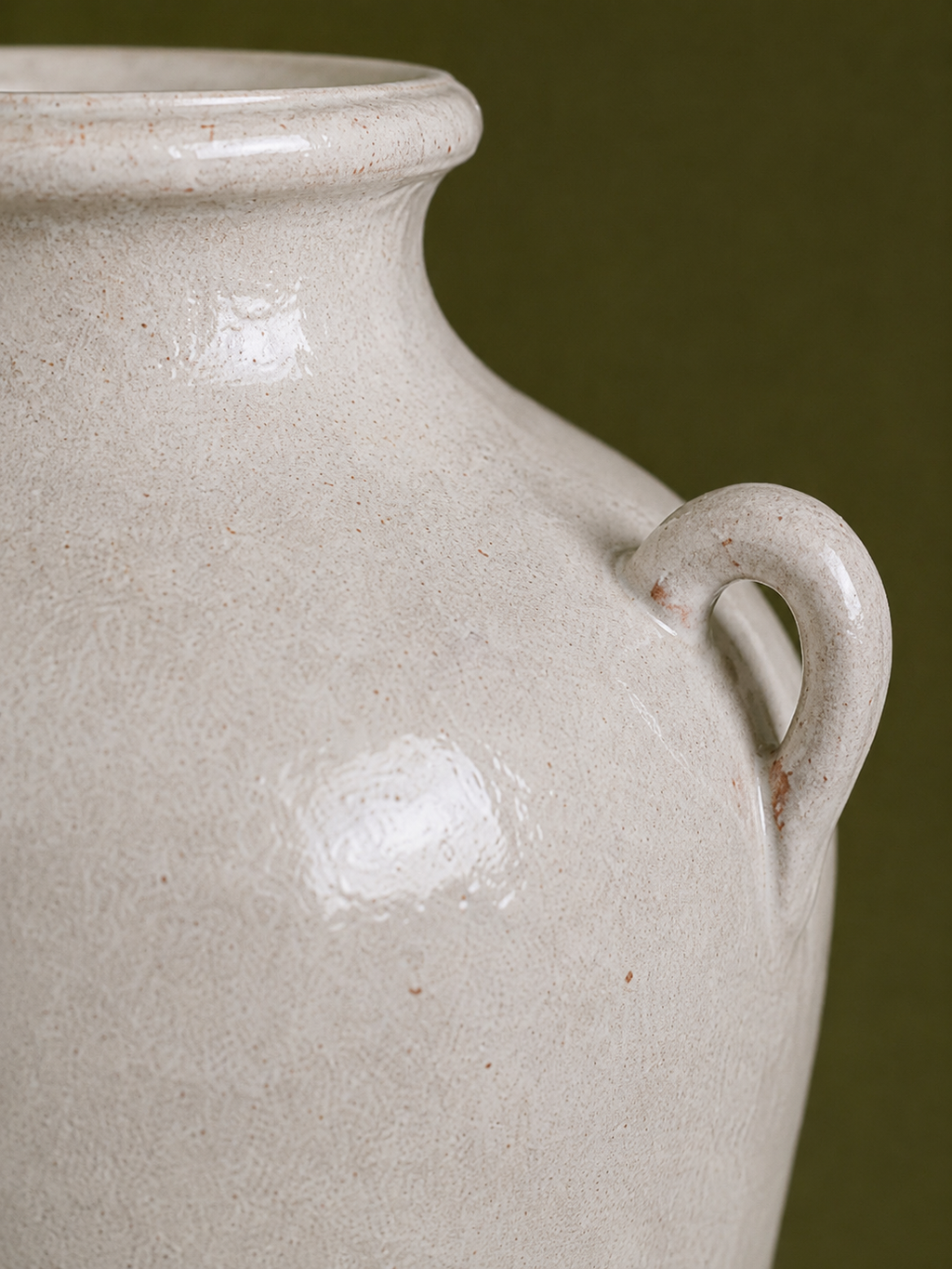 Classic White Urn Vase