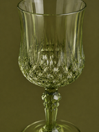 Dark Green Vintage Glass