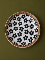 Floral Ceramic Deep Plate