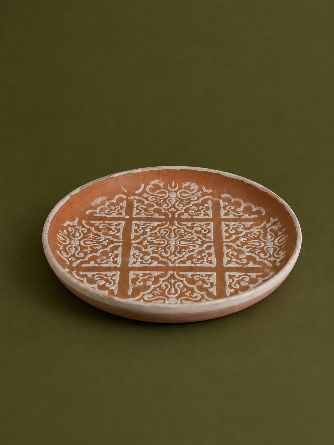 Hand-Painted Artisan Platter