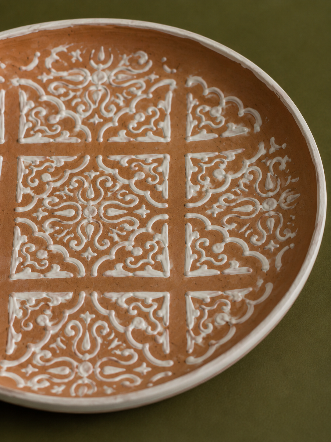 Hand-Painted Artisan Platter