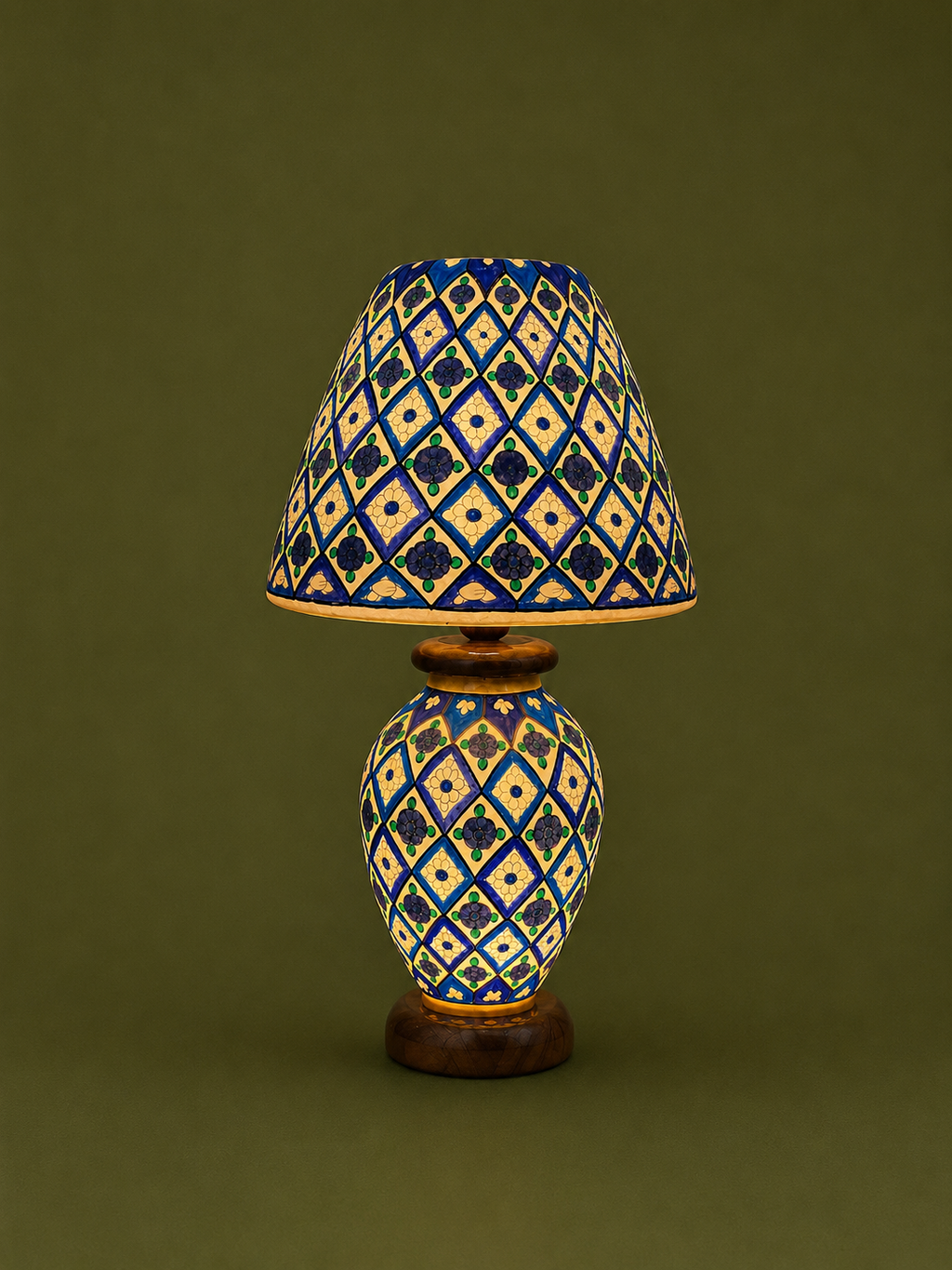 Handmade Camel Skin Lamp