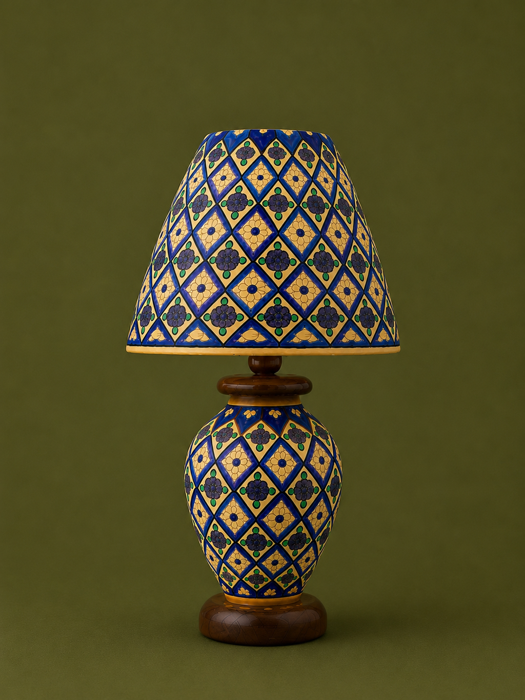 Handmade Camel Skin Lamp
