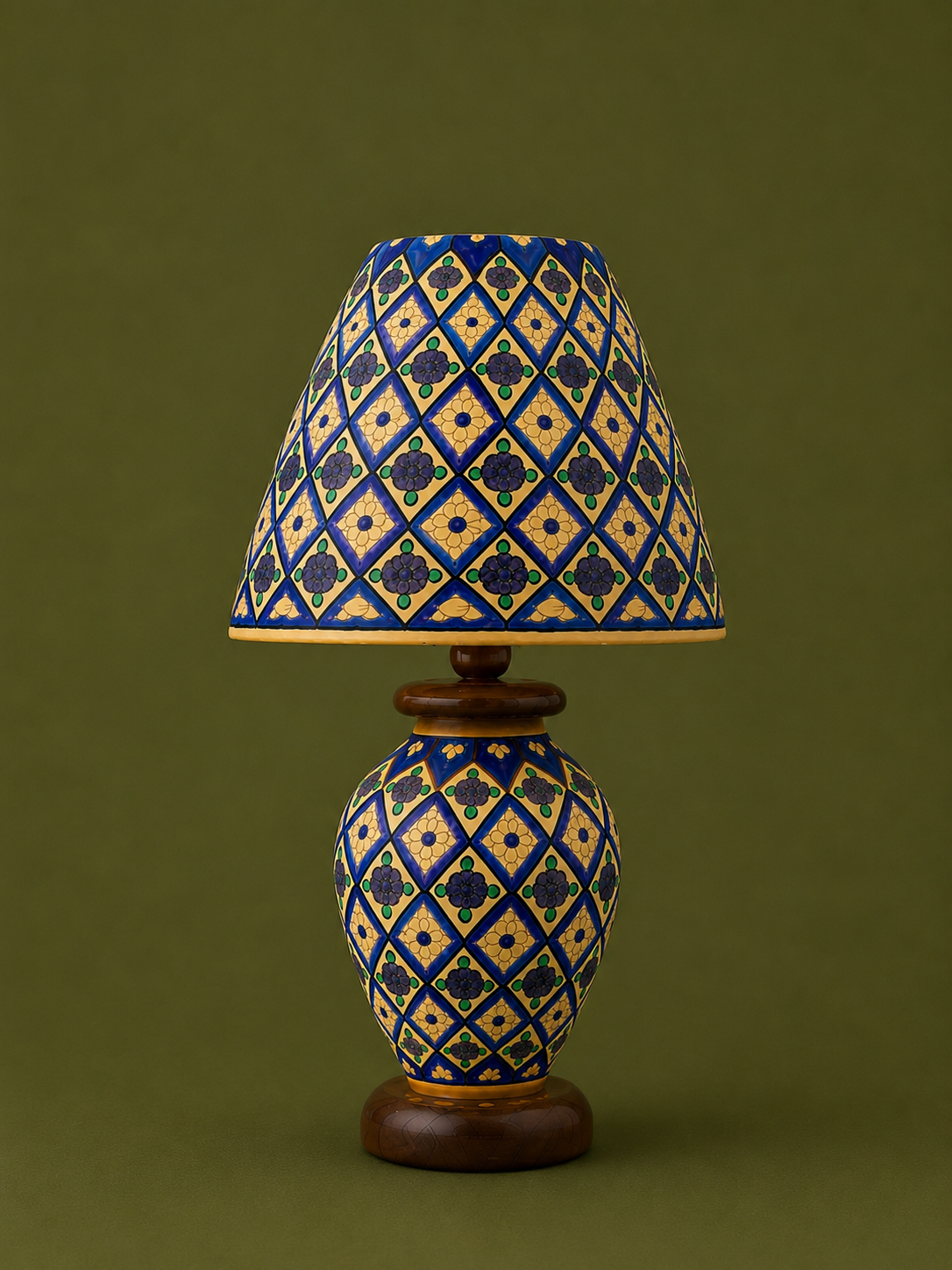 Handmade Camel Skin Lamp