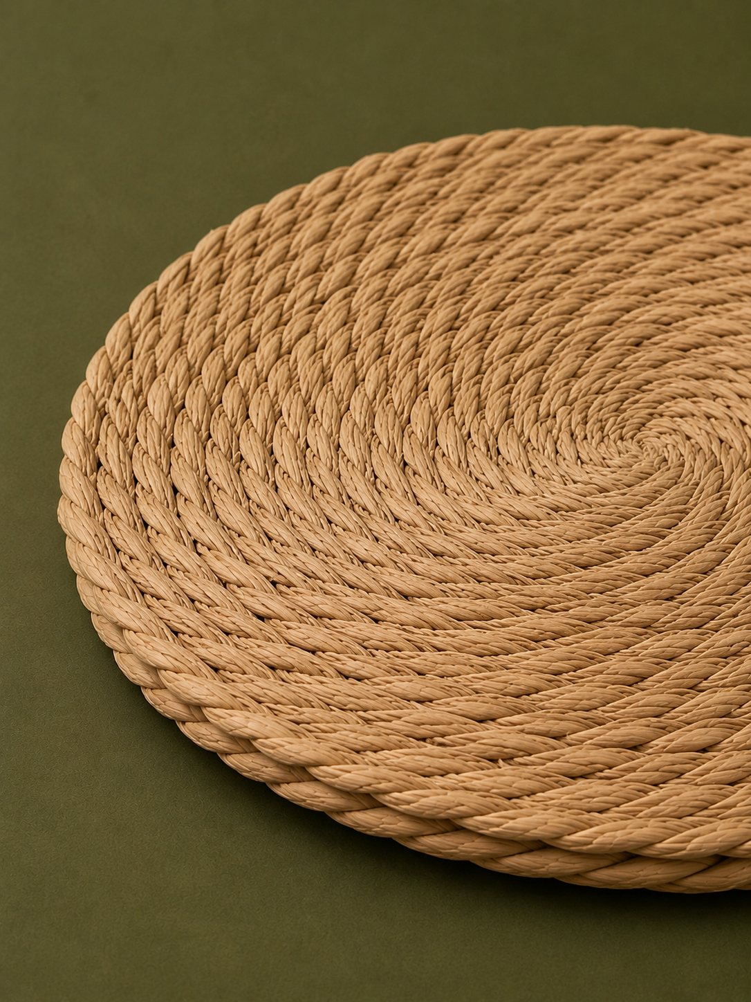 Handwoven Cattail Placemats