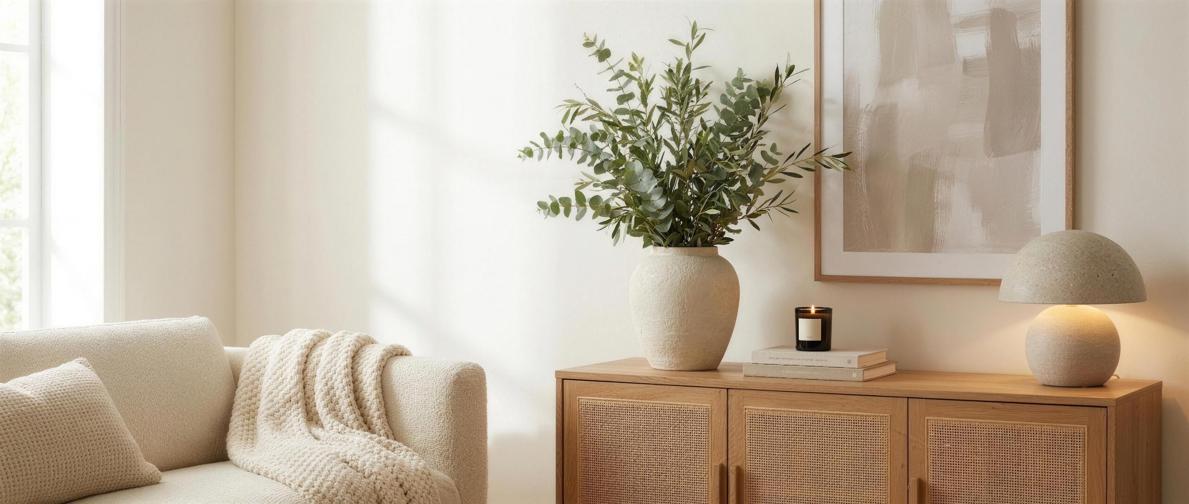 Urban Aura hero styled living room