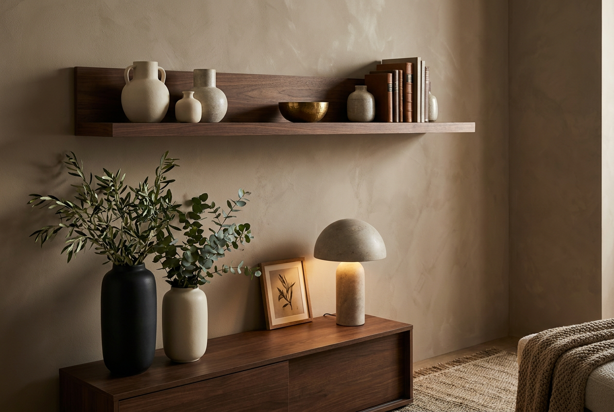 Pieces that make a house, a home.
