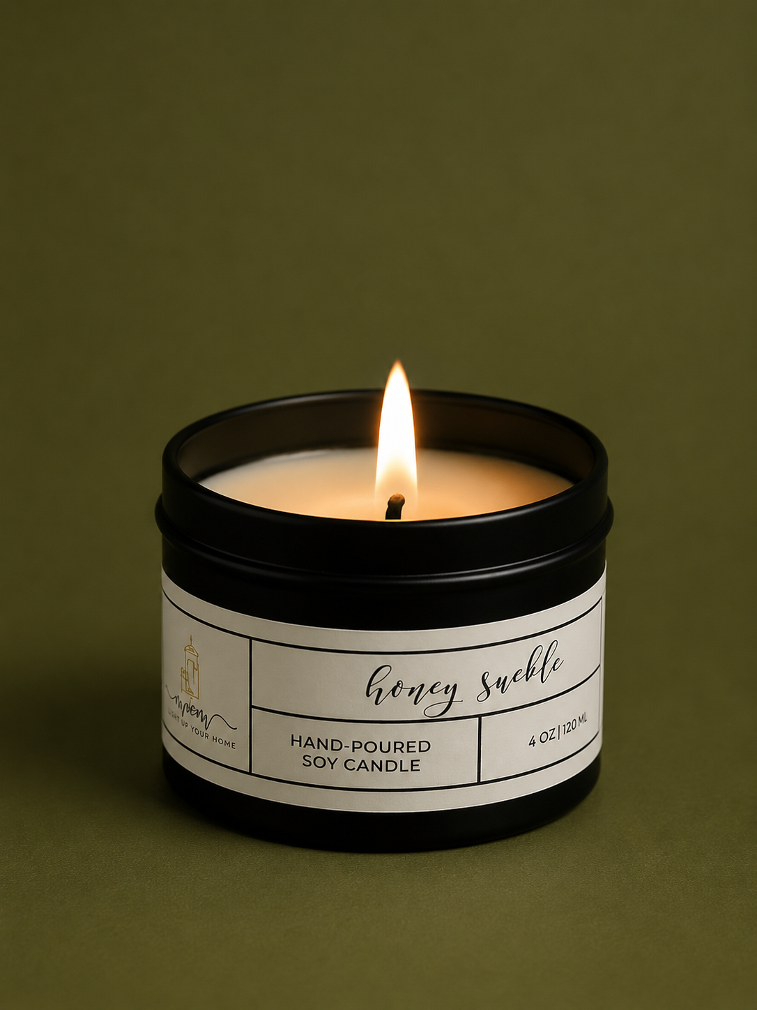 Honeysuckle Scented Candle