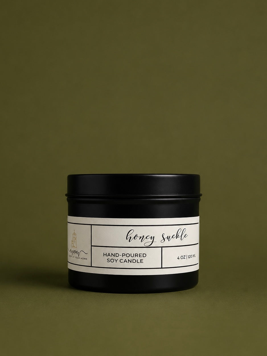 Honeysuckle Scented Candle