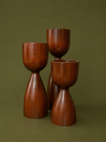 Hourglass Candlestand Set