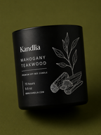 Mahogany Teakwood Scented Candle