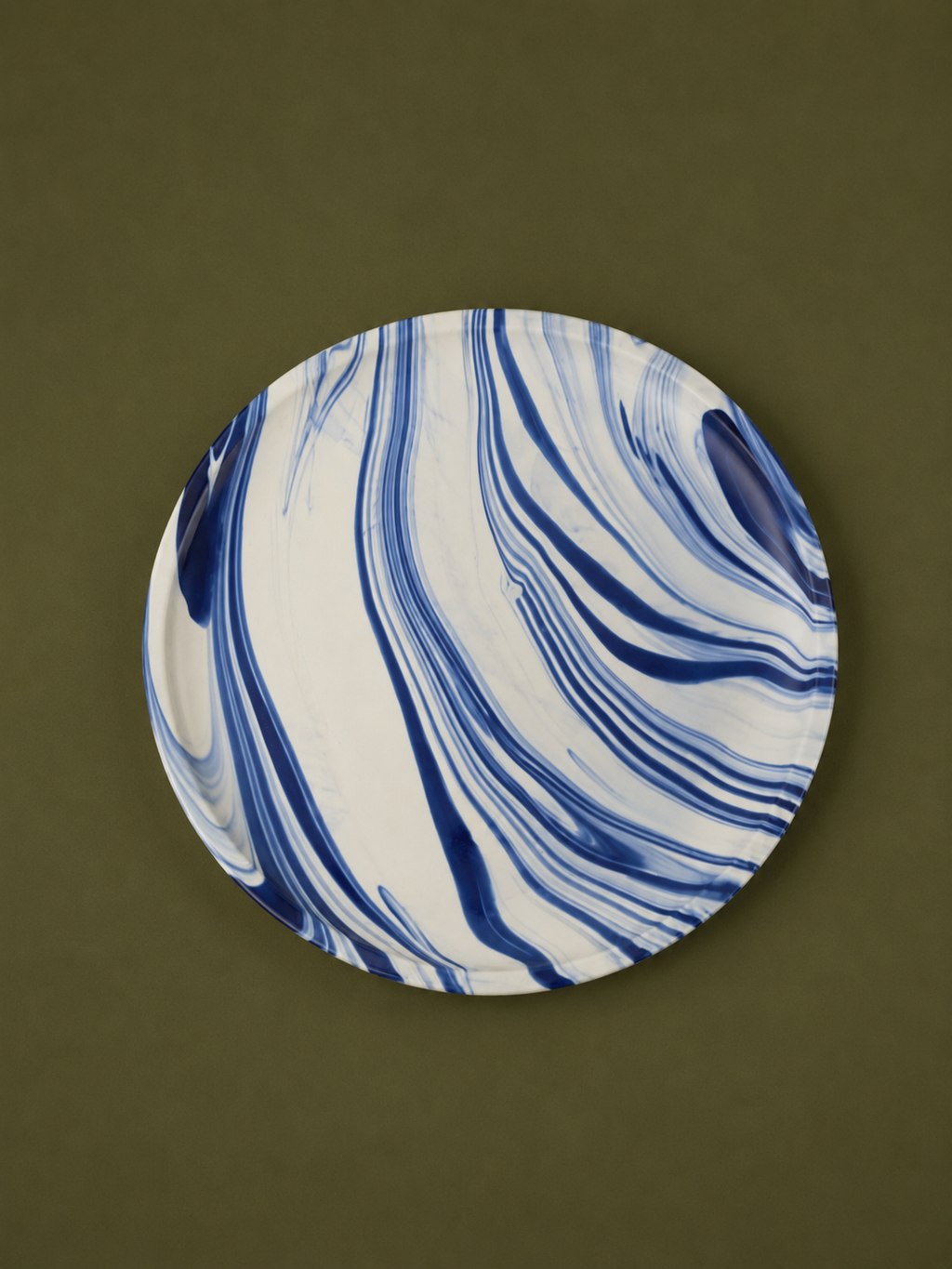 Marble Pattern Dinner Plate