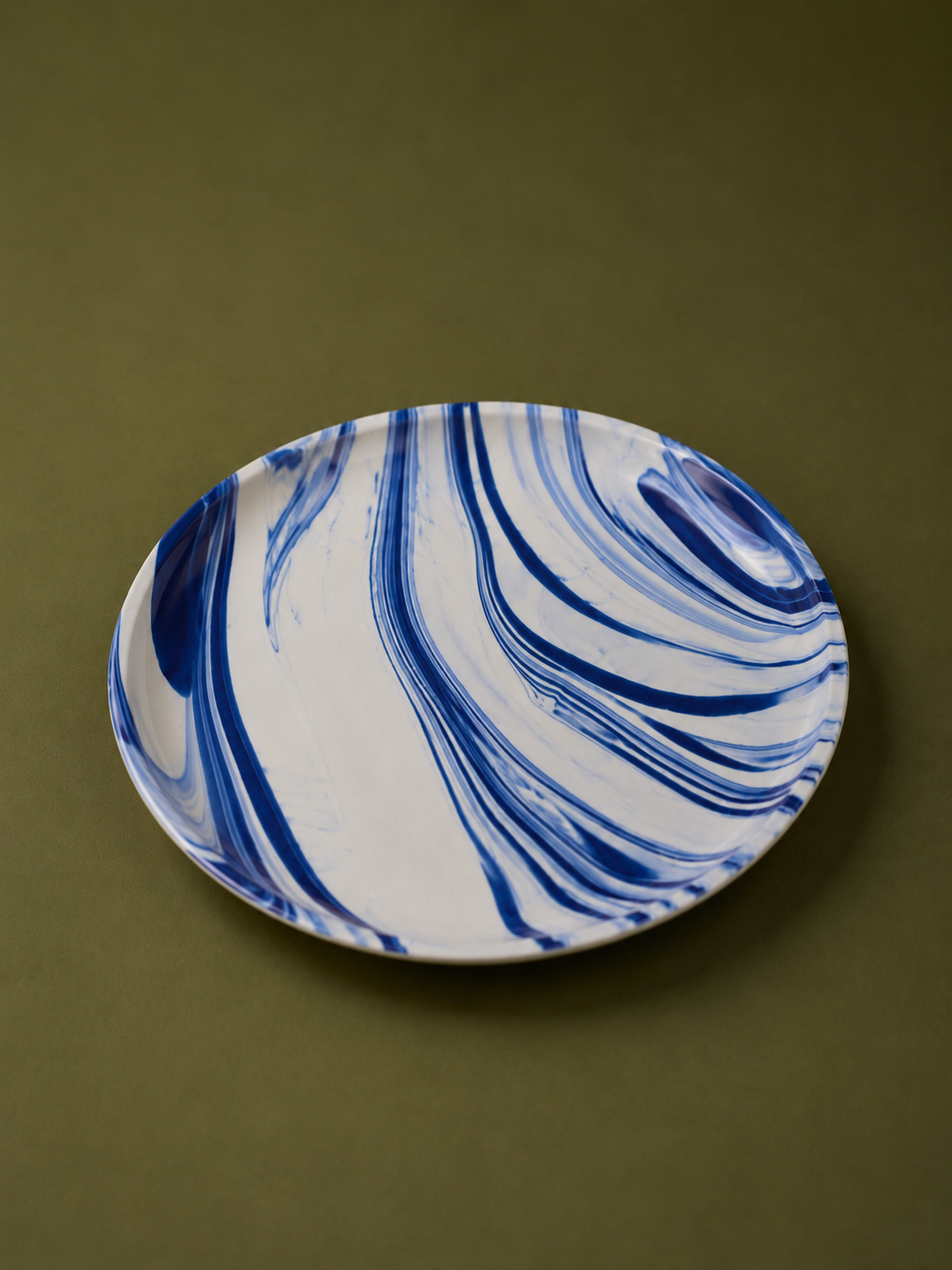 Marble Pattern Dinner Plate