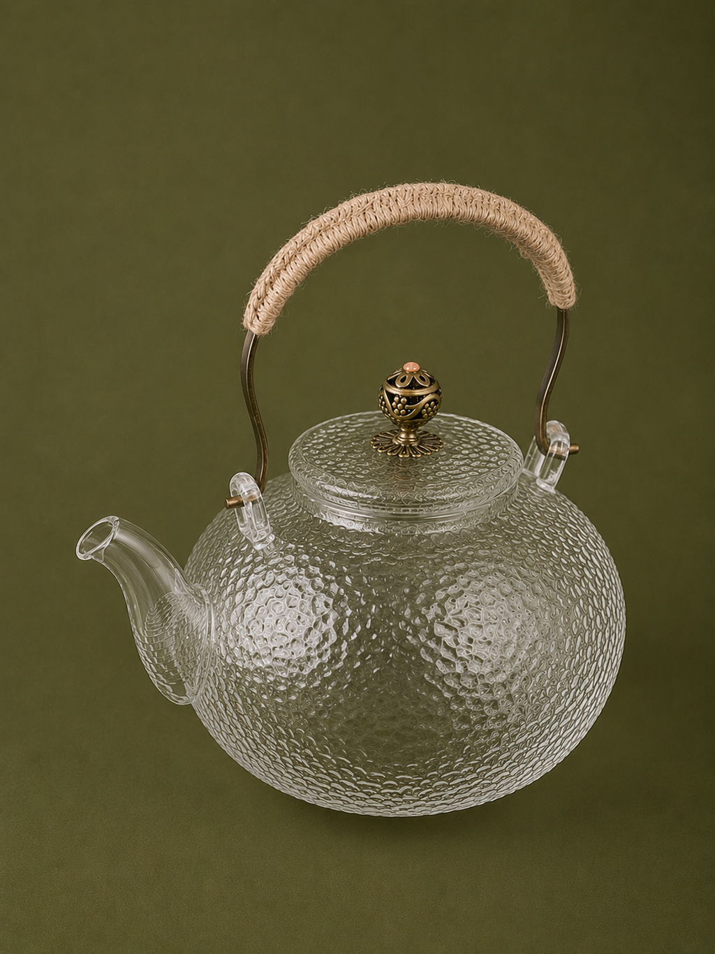 Medieval Glass Teapot