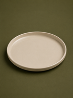 Minimalist Cream Dinner Platter