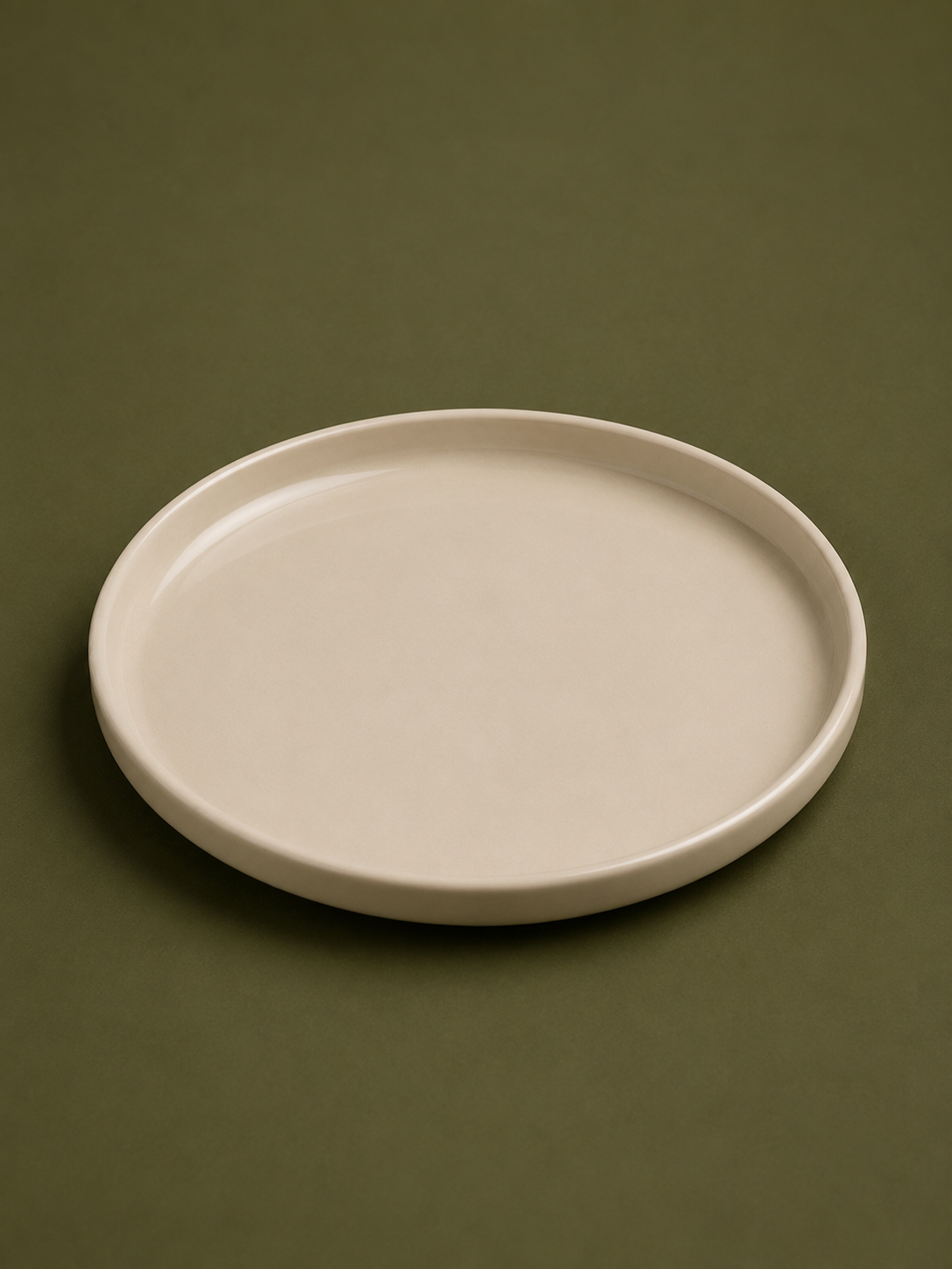 Minimalist Cream Dinner Platter