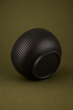 Modern Ribbed Ceramic Planter Pot