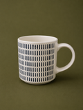 Mono Geometric Ceramic Mug