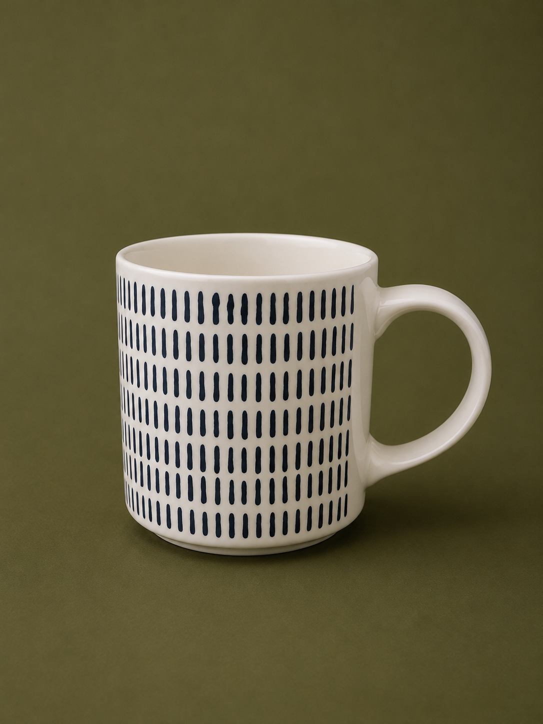 Mono Geometric Ceramic Mug