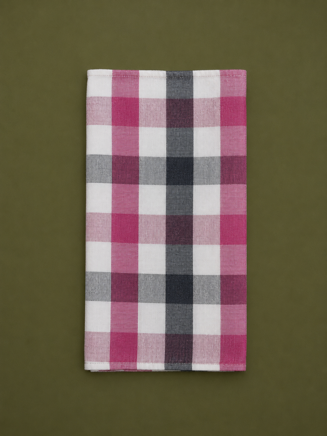 Plaid Cotton Kitchen Towel