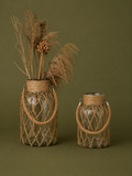 Rope Glass Vase Set