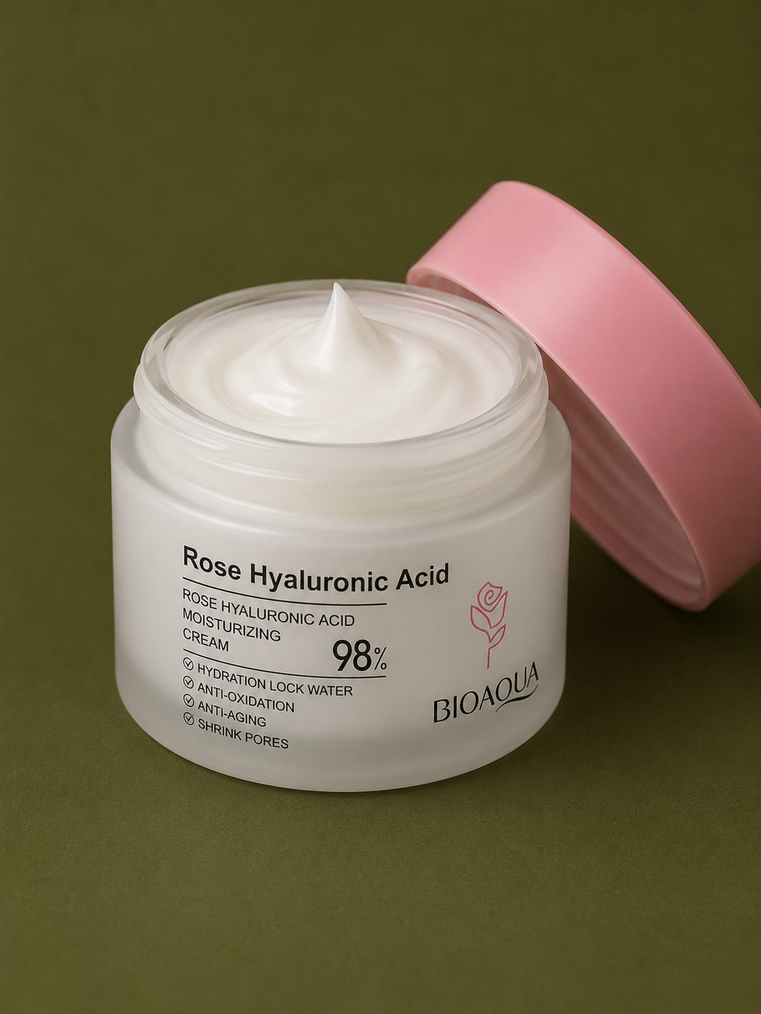 Rose Hyaluronic Acid Face Cream