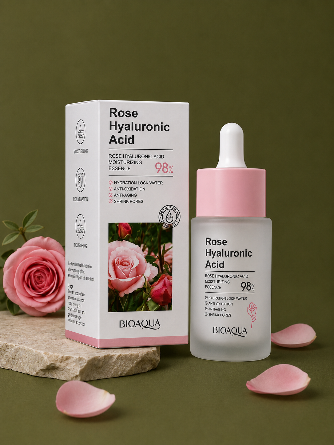 Rose Hyaluronic Acid Serum