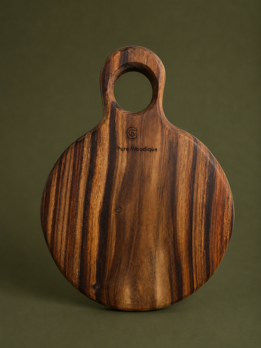 Rosewood Round Cutting Board