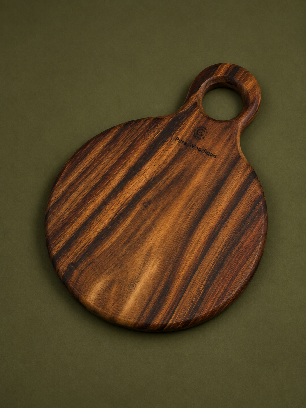 Rosewood Round Cutting Board