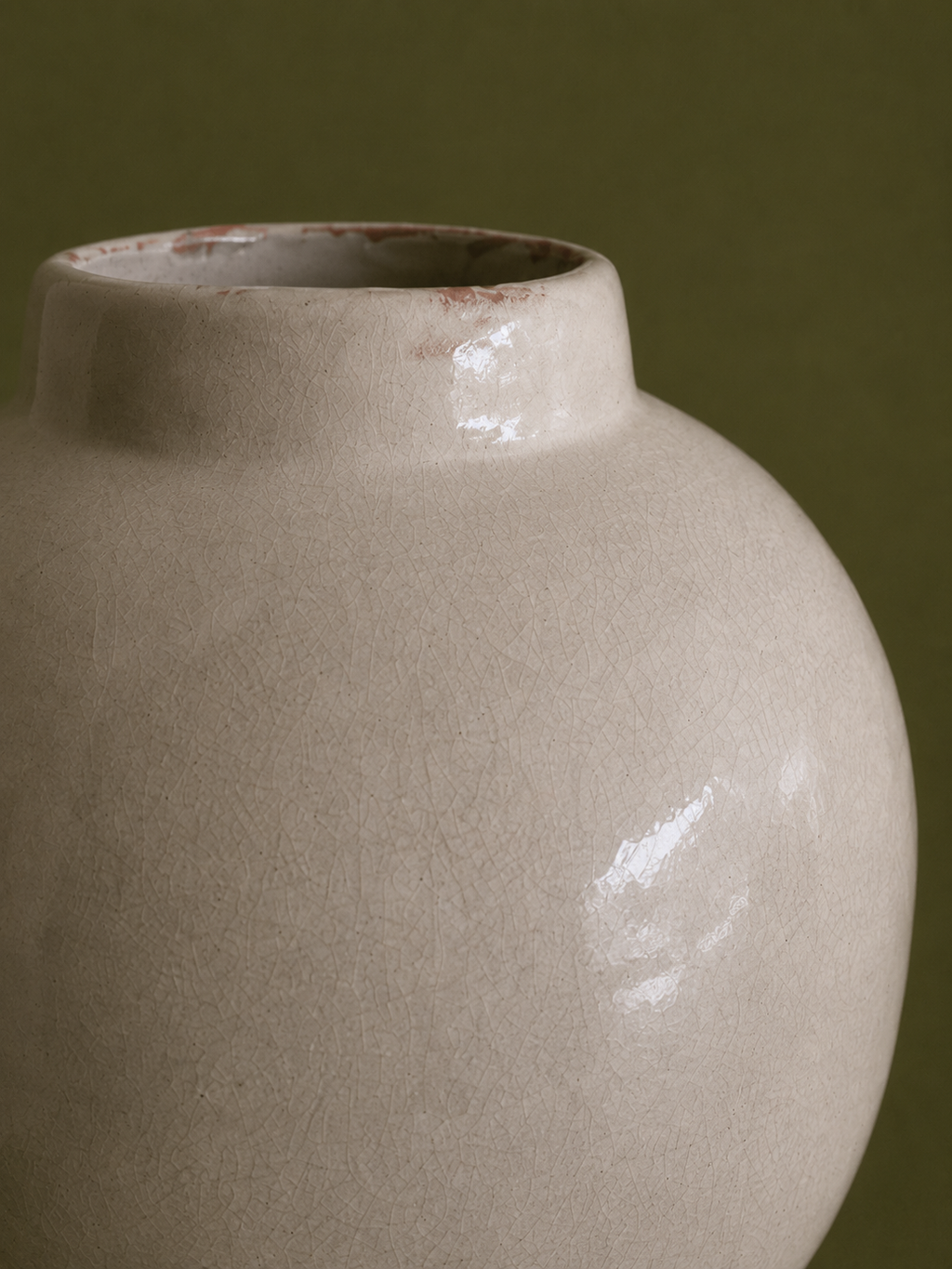 Rounded Ceramic Vase