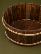 Rustic Wooden Barrel