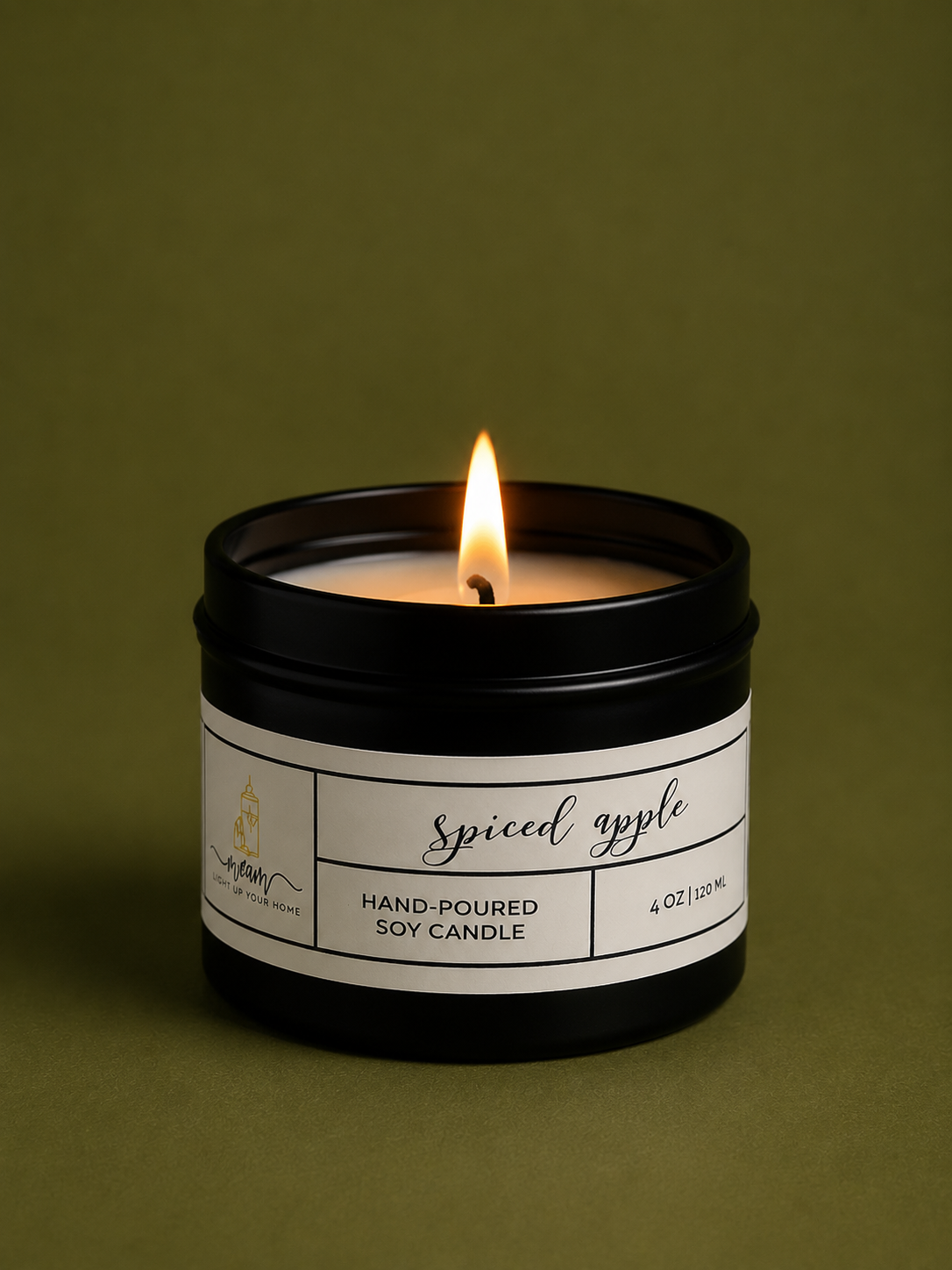 Spiced Apple Scented Candle