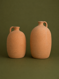 Terracotta Vase Duo