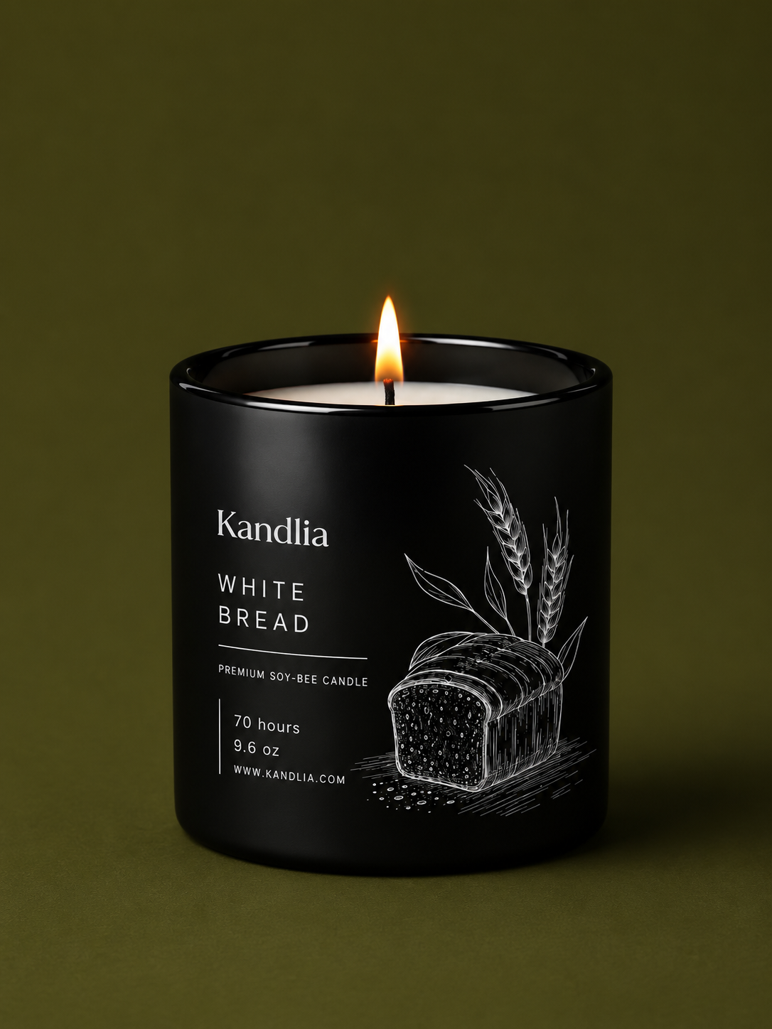 White Bread Scented Candle