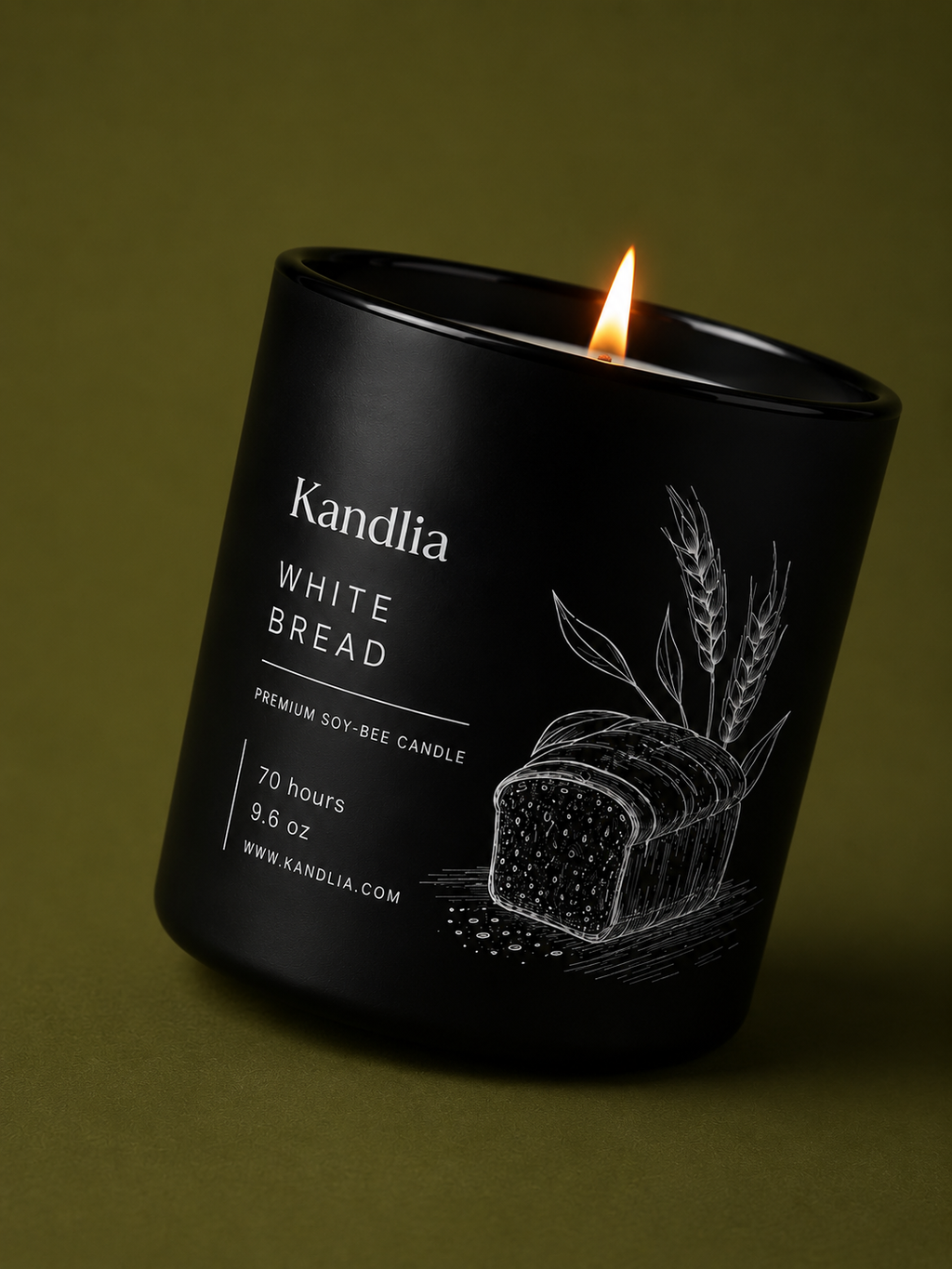 White Bread Scented Candle