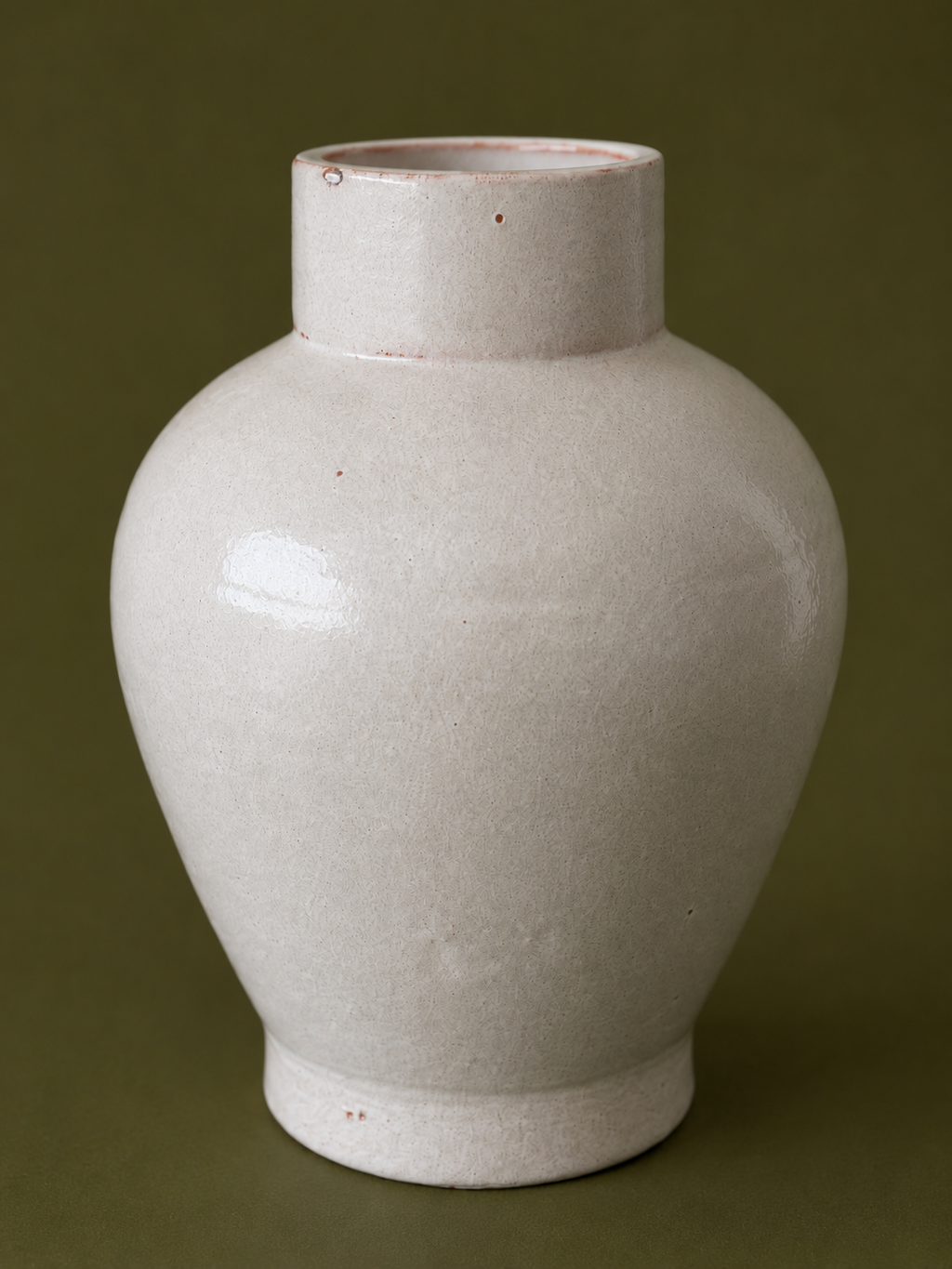 White Ceramic Vase