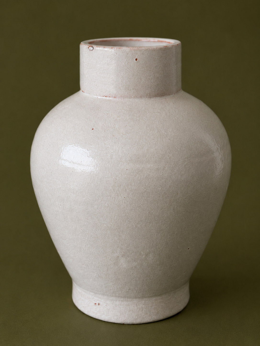 White Ceramic Vase
