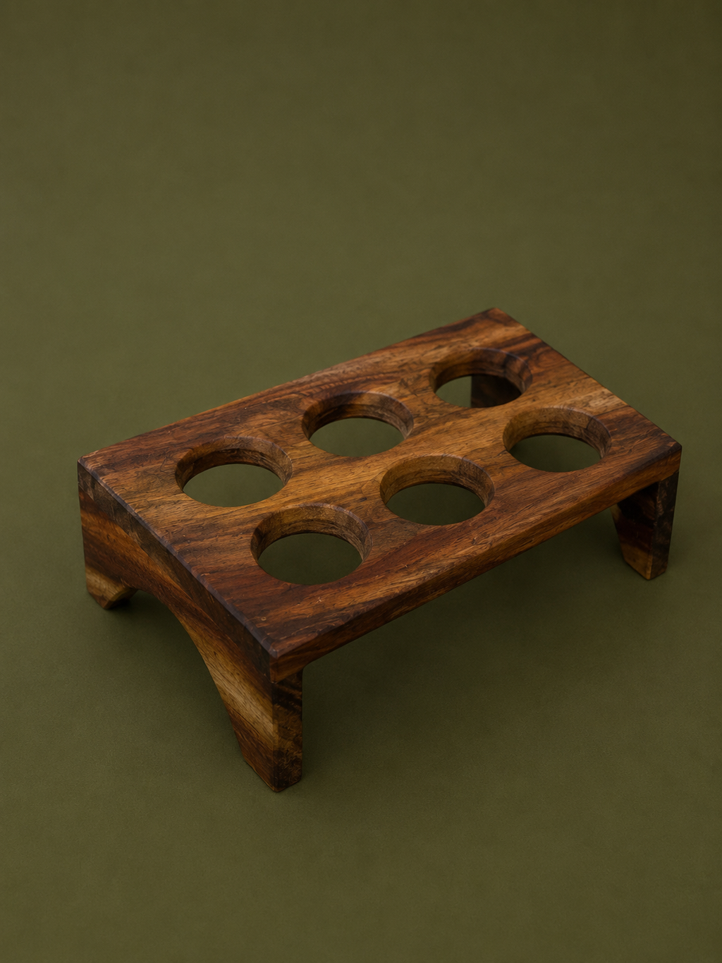 Wooden Egg Holder – 6 Slot