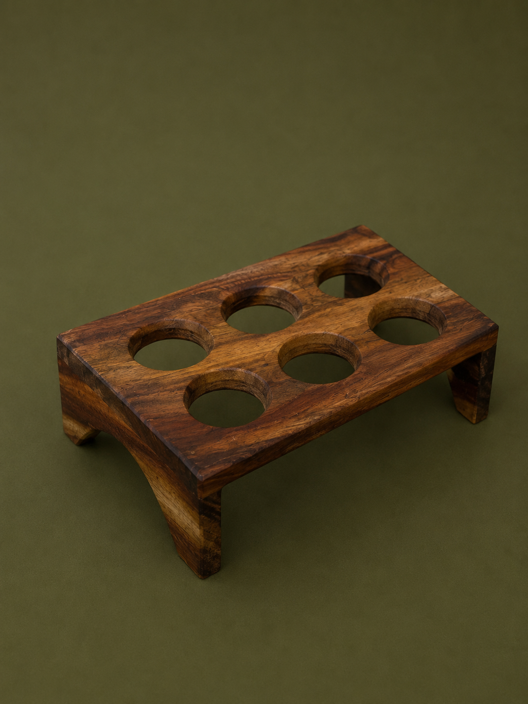 Wooden Egg Holder – 6 Slot