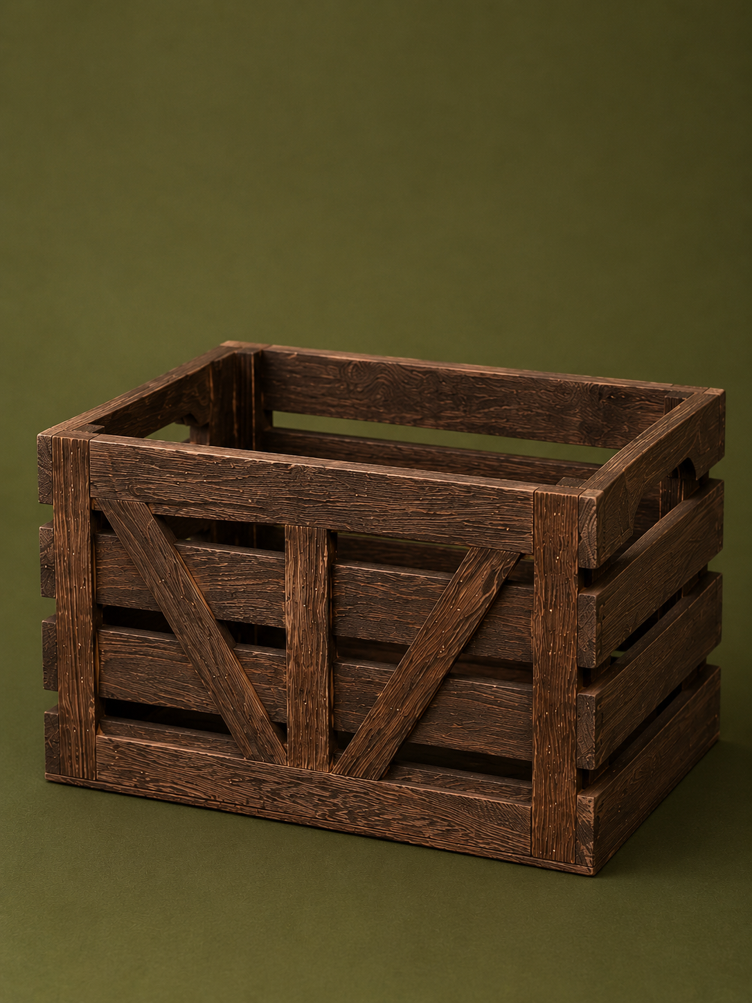 Wooden Storage Basket Set