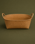 Woven Straw Storage Basket